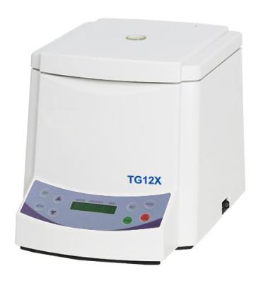 Centrifugador capilar de TG12X 12000rpm 24pcs, centrifugador RPM do Hematocrit do sangue