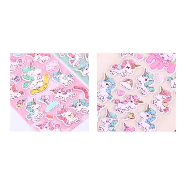 Стикеры нестандартной конструкции Eco дружелюбные для мультфильма 3D ЕВА детей милого пенятся стикер PVC эпоксидной смолы тучный