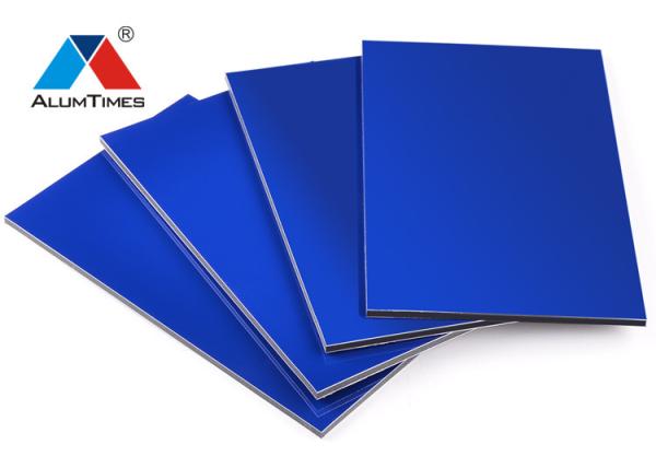 Impact Resistant Aluminum Composite Panel , Interior Metal Wall Panels