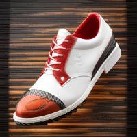 Sapatos de golfe personalizados de pele de PU
