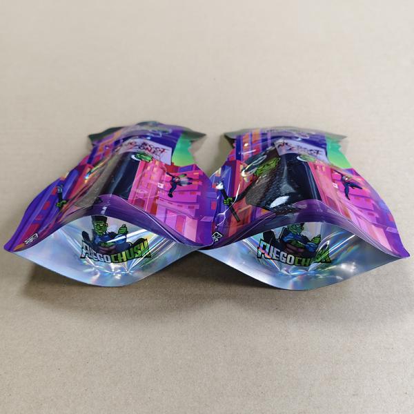 Reclosable Child Resistant Mylar Bags For Moisture Barrier Pharma And Nutraceutical Packaging.