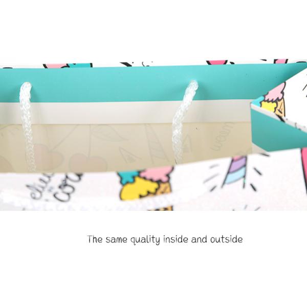 Ultraportable Kraft Paper Christmas Bags