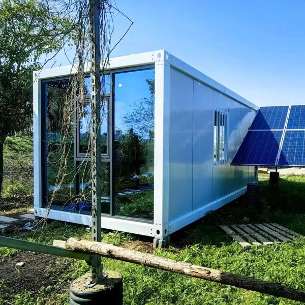 Bending Plate Folding Container House Steel Structure Foldable Mobile Container House