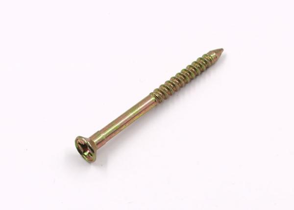 Pozidrive Flat Cap Head Nails Screw Mild Steel Material Used With Plastic Anchors