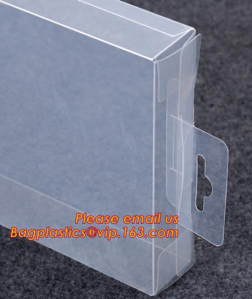 packaging transparent Soft Crease PVC Clear Plastic Box, small plastic box,clear plastic gift box