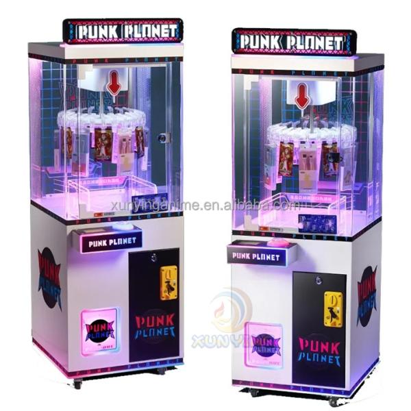 Máquina de venda infantil operada por moedas US PLUG para cartões de lanches de doces no Amusement Game Center