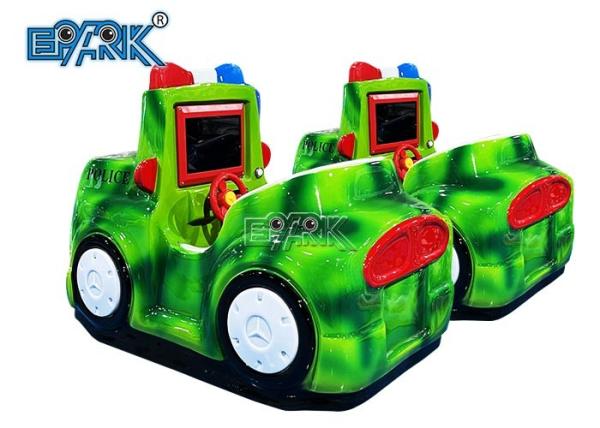 Arcade Amusement Park Kiddy Ride Machine Camouflage Luxury Police Car MP5