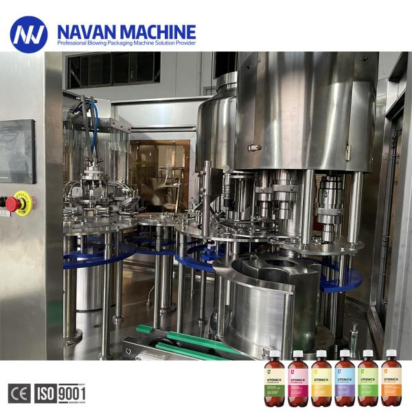 Automatic 4000BPH Plastic Bottle Kombucha Filling Washing Capping Machine