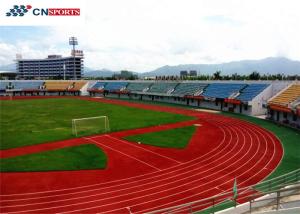 Full PUR Synthetic Running Track Outdoor EPDM Wet Pour Runway Flooring