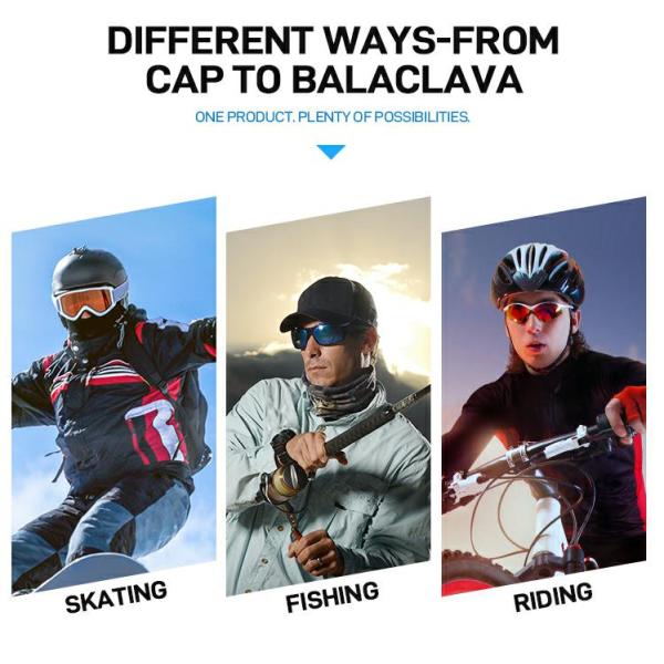 Balaclava Skiing Face Mask Sun UV Protection Breathable Full Head Mask