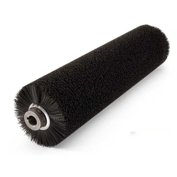 Fruit Nylon Conveyor Belt Cleaning Brush 600mm Dia PP Wire