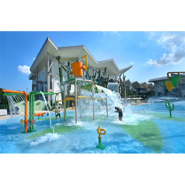 Outdoor Water Spray Pad Galvanized Steel Sprinkler Pool Squirt Toys Anti Corrosion