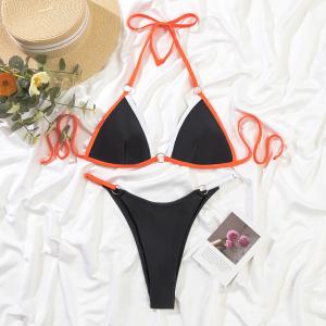 Цветочный узор раздражает новый Swimwear стиля для случая пляжа для плавать сексуальный удобный Backless нейлон