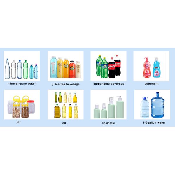 Durable Pet Bottle Blow Moulding Machine Use For Juice Bottle / Water Bottle / Jar Bottle