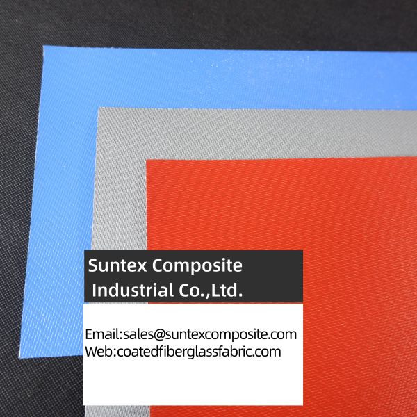Excellent high & low temperature resistance Silicone Coated Fiberglass Fabric for Fire blankets, emergency fire escape curtains, welding fire shielding cloth