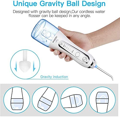 Вода Flosser Electric белая бесшнуровая предварительная с Multi подсказками