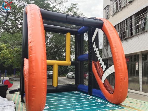 Factory Inflatable Rugby Shoot Game Inflatable Interactive Sport Game