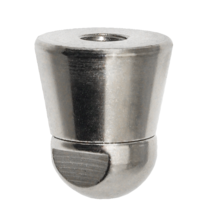 Steel Wire Rope Light Accessory Ceiling Mount Coupler Ceiling Attachment for Hanging Light System