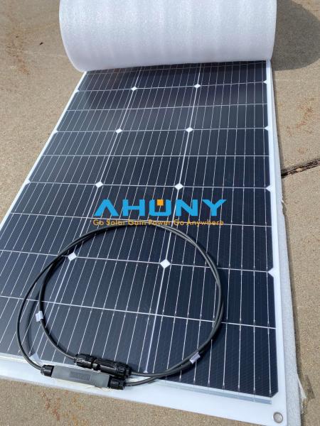 100W Flexible Solar Panel Monocrystalline PERC IP65 Junction Box