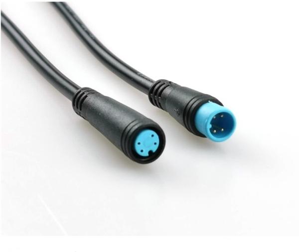 04 poles circular male female waterproof connector,3poles mini connector for LED Lighting