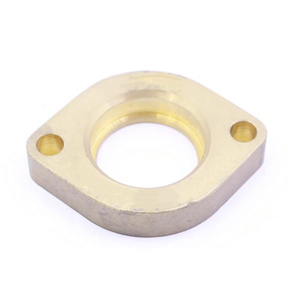 Brass / Copper Hot Forged Parts Elliptical Sealing Flange ISO 9001 Certification