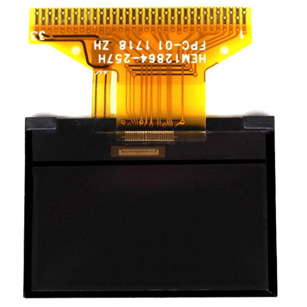 Customizable Monochrome Lcd Screen With White Backlight , Negative , Transmissiv Graphic Lcd Display