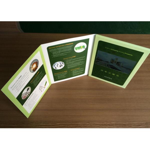 Convenient Video Brochure Card A4 Size Digital Video Invitation Card For Invitation