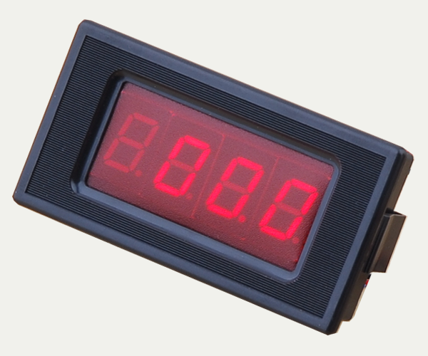Digital LED Panel Meter with 1.0% Accuracy and 0-450V Measuring Range for Voltage and Current Monitoring