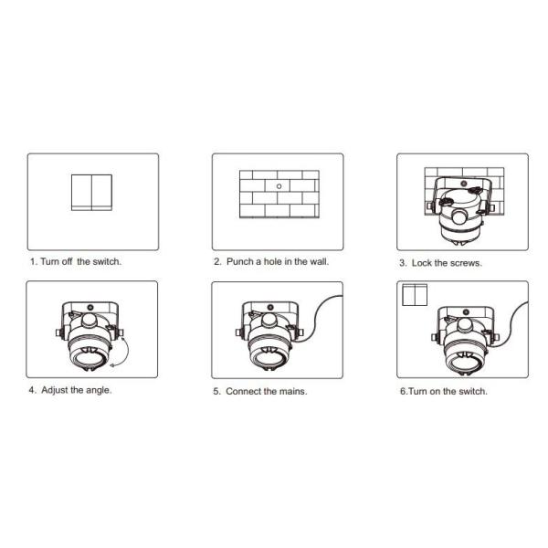 High Bay Explosion Proof LED Lights ATEX 10-60W 3000k-5000k
