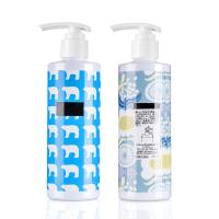 Rétrécissez le label le shampooing en plastique que décoratif met la longue bouteille en bouteille 250ML ronde mince