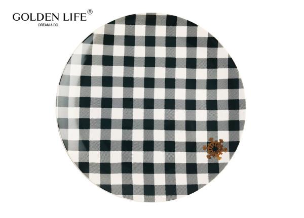 Full Decal Tableware AB Grade 8 Porcelain Dinner Plate