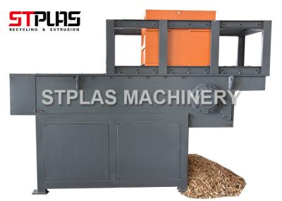 Único eixo da máquina chipper de madeira industrial da retalhadora para a madeira do desperdício do esmagamento
