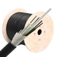 Cabo de fibra ótica exterior não metálico do membro de força de GYFTY não blindado