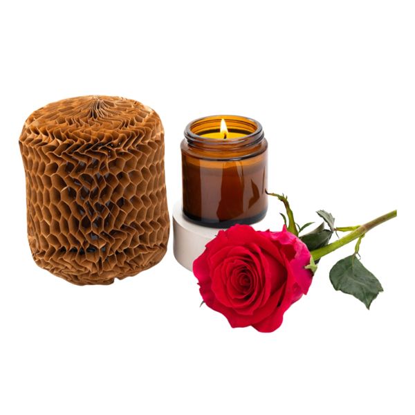 85cm 50gsm Honeycomb Paper Sleeve 90 Ply Paper Sleeve Packaging For Rolled Carpets