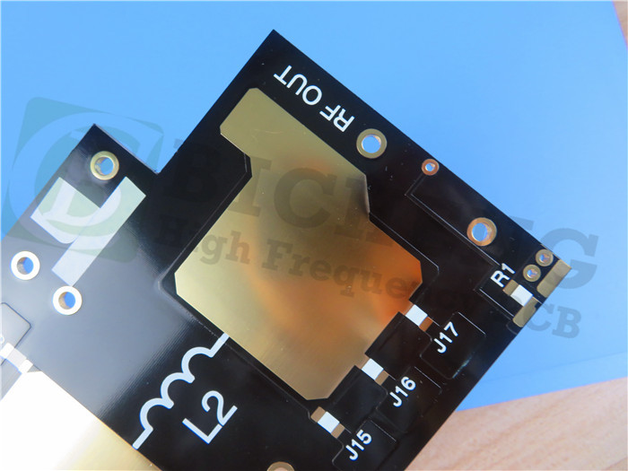 PCB высокий Tg FR-4 SCGA-500 GF265 высокочастотный гибридный с золотом погружения