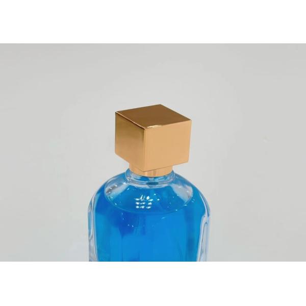Premium Zamak Square-Shaped Metal Perfume Cap Lids With High-Quality Zinc Alloy