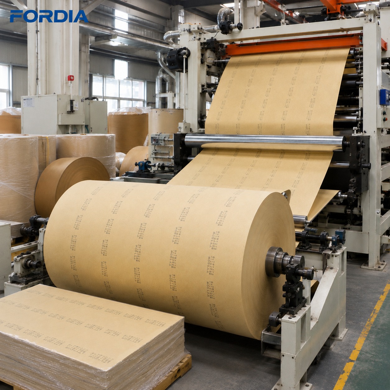 1150mmx20m 1300mmx10m Anti Scratch Paper Film For Offset Printing Press