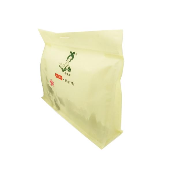 250g 500g Square Bottom Gusseted Bags Gift Sets Flat Bottom Plastic Bags