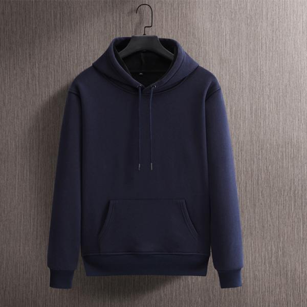 Блузи Сублимация Большой 400 г хлопчатобумажный свитер Премиум тренировка Простая уличная одежда Мужские капусты и свиты