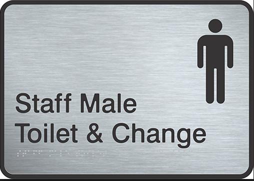 Hotel Toilet Custom Stainless Steel Signs All Sizes Available T19001 Certified