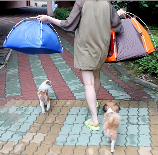 Outdoor sun protection small and medium-sized dog pet nest, special kennel cat litter puppy tent wholesale, spot