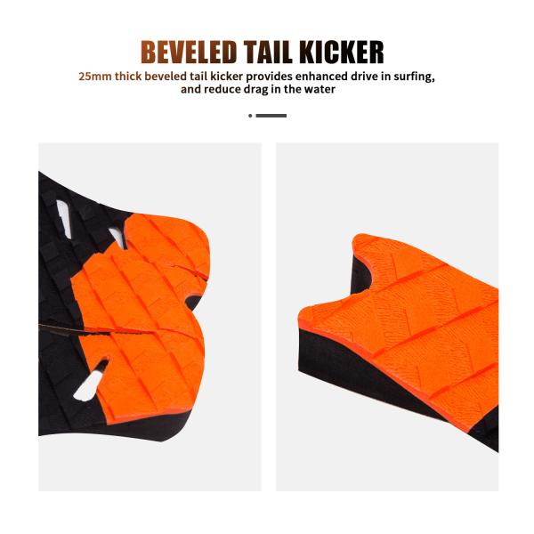 3M or Domestic Adhesive Surfboard Traction Pad for Deck Grip SUP Front Tail Pad