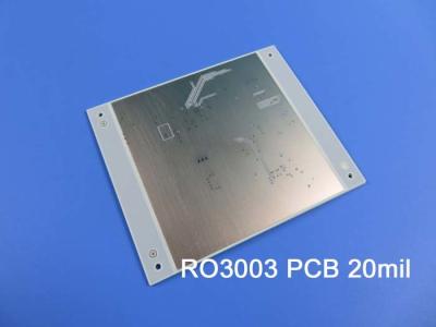 PWB de alta frequência da placa de circuito 20mil DK3.0 do PWB 2-Layer Rogers 3003 da micro-ondas de Rogers RO3003 DF 0,001