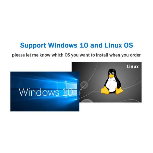 Quad Core Gemini Lake Refresh IBOX-1026 Мини ПК с двойной сетью LAN Intel