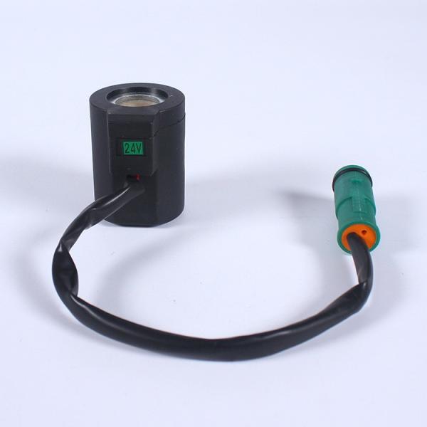 14527267 24V Solenoid Coil for  Excavator EC140 EC160 EC210 EC240 EC290