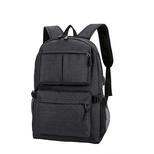 Korean version of schoolbag computer bag student backpack Oxford cloth men's shoulder bag men's bag