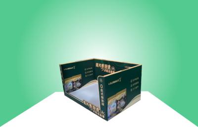 Walmart Cardboard PDQ Trays For Selling Cornmeal / Foods With Stackup Design