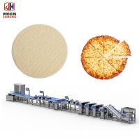 chaîne de base machine congelée crue de production de la pizza 9000pcs/H antibactérienne de la pizza SS304