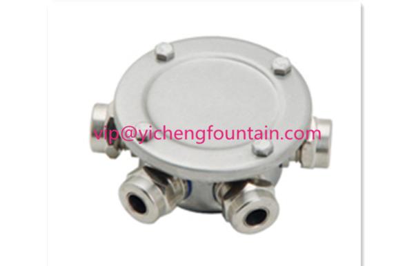 Waterproof Stainless Steel Junction Box With Different Sized Joints IP68