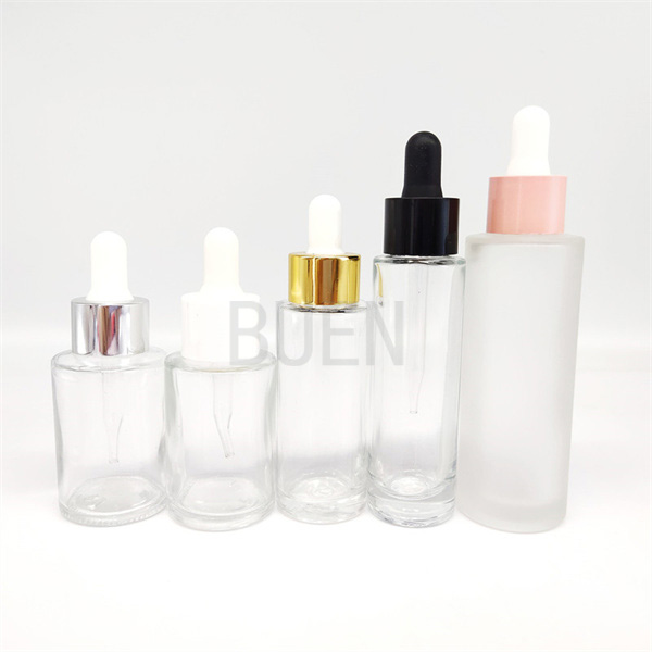 Сыворотка рта ширины винта ясная разливает круглое косметическое масло по бутылкам волос